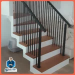 CORRIMÃO DE ESCADA EM AÇO CARBONO